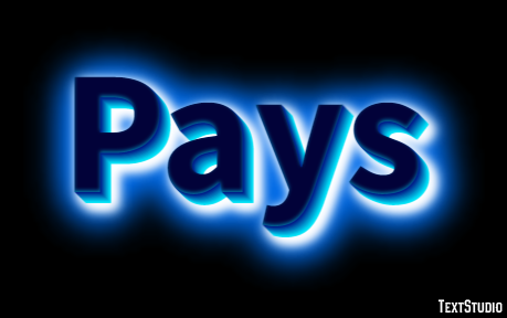 Pays Effet de texte