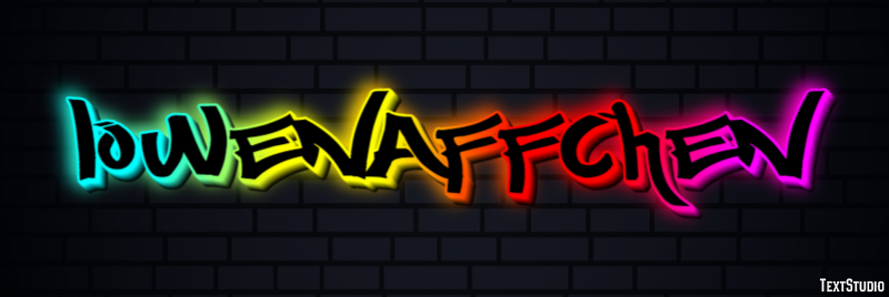 Löwenäffchen Efecto de texto