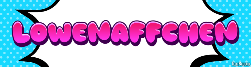 Löwenäffchen Efecto de texto