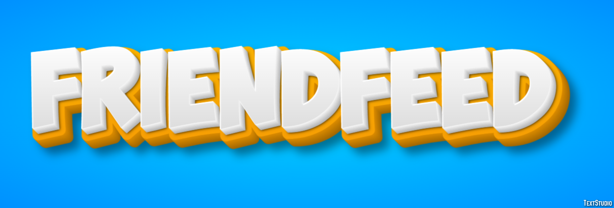 FriendFeed Texteffekt