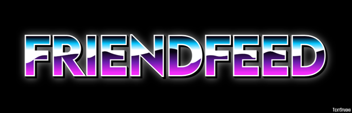 FriendFeed Effetto testo
