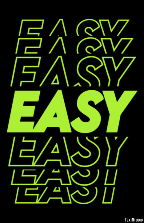 Easy Text Effect