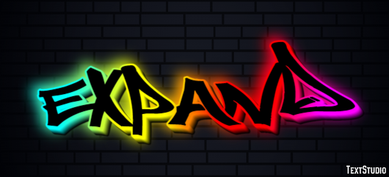 Expand Text Effect