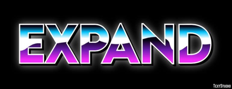 Expand Text Effect
