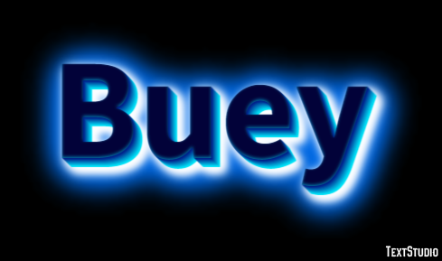 Buey Effet de texte