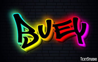 Buey Efecto de Texto