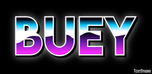 Buey Effet de texte