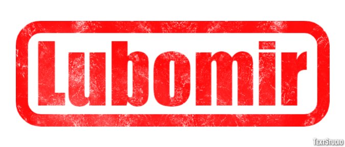 Lubomir Efekt tekstowy