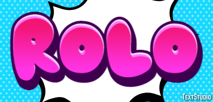 Rolo Effet de Texte