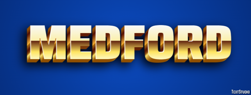 Medford Effetto testo