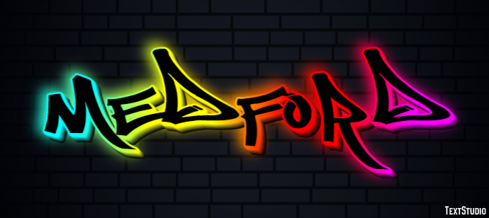 Medford Efeito de texto