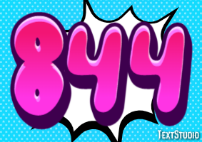 844 Text Effect