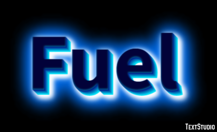 Fuel Text Effect
