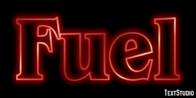 Fuel Text effect