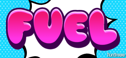 Fuel Text effect