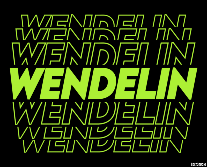 Wendelin Efekt tekstowy