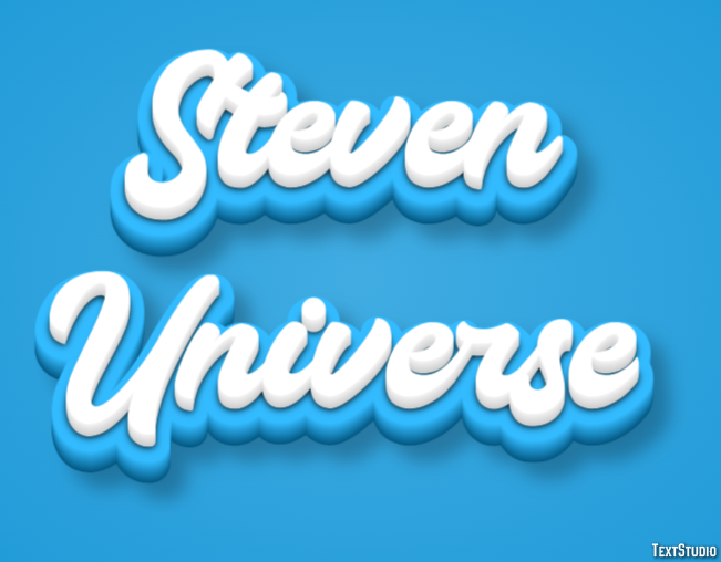 Steven Universe Texteffekt