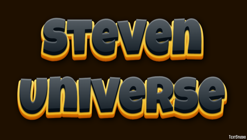 Steven Universe Texteffekt