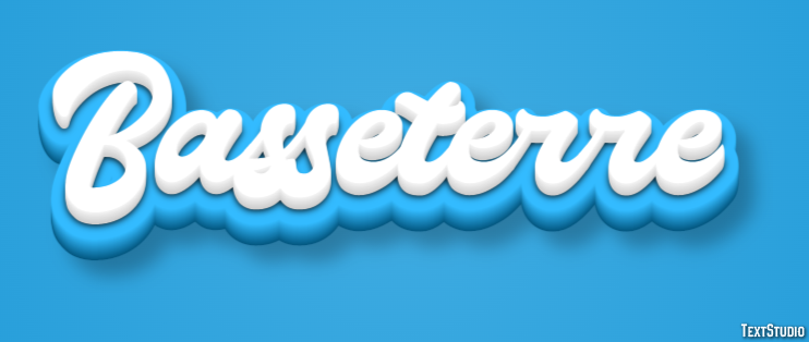Basseterre Effet de texte
