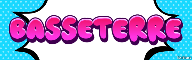 Basseterre Effet de texte