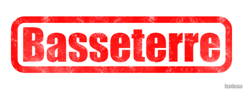 Basseterre Efeito de texto