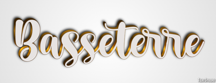 Basseterre Effet de texte