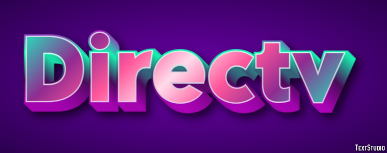 Directv Tekst Effect