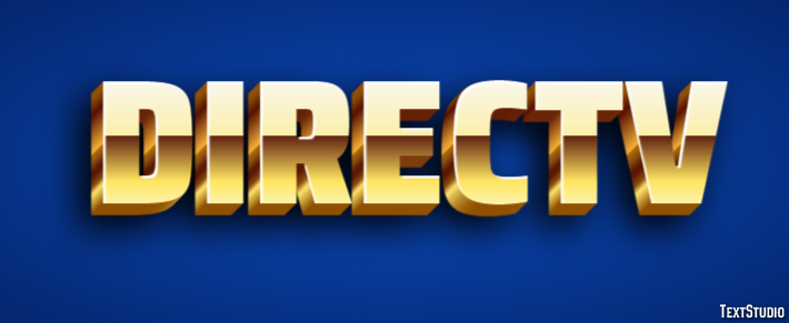 Directv Tekst Effect