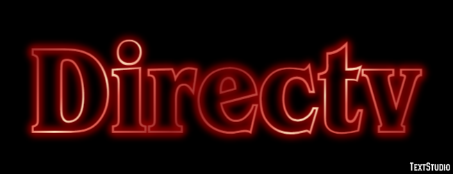 Directv Tekst effect