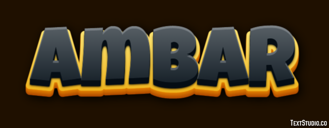 Ambar Text Effect