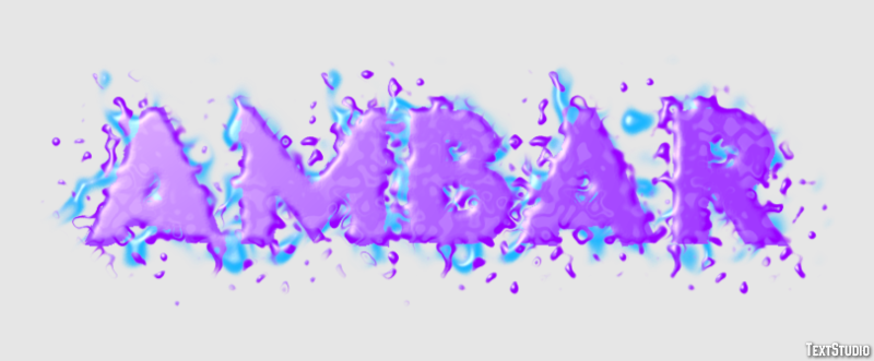 Ambar Text Effect