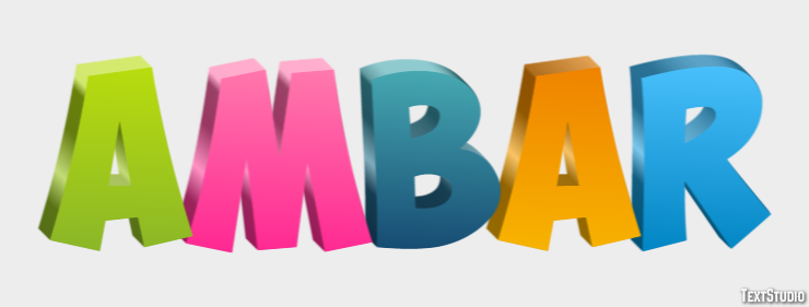 Ambar Text Effect