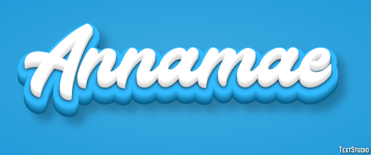 Annamae Text Effect