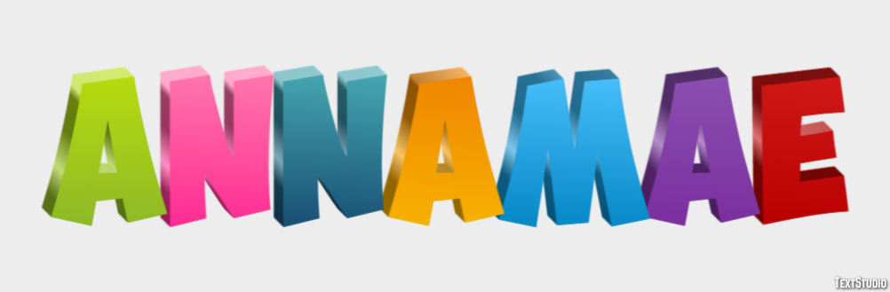 Annamae Text Effect