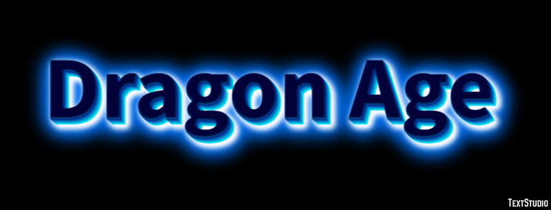 Dragon Age Efecto de Texto