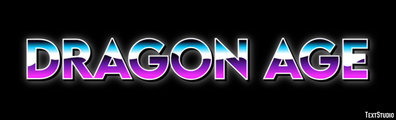 Dragon Age Efekt tekstowy