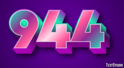 944 Text Effect