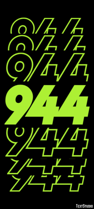 944 Text effect