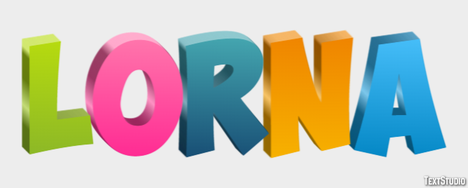Lorna Texteffekt
