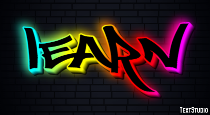 Learn Text Effect