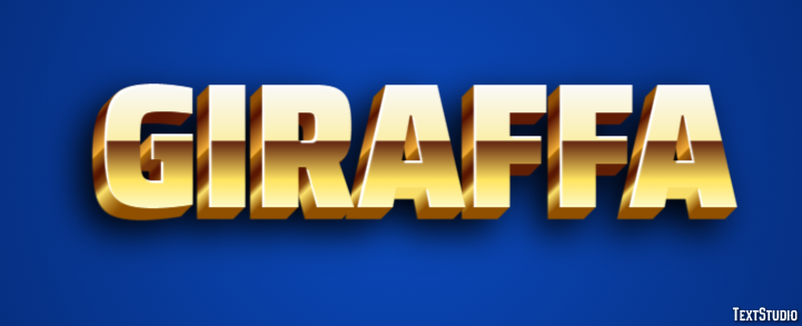 Giraffa Metin efekti