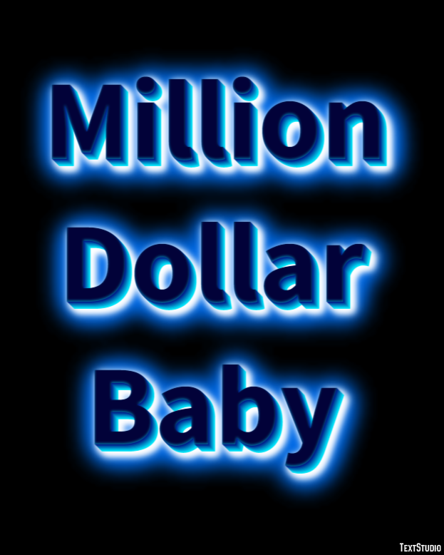 Million Dollar Baby Texteffekt