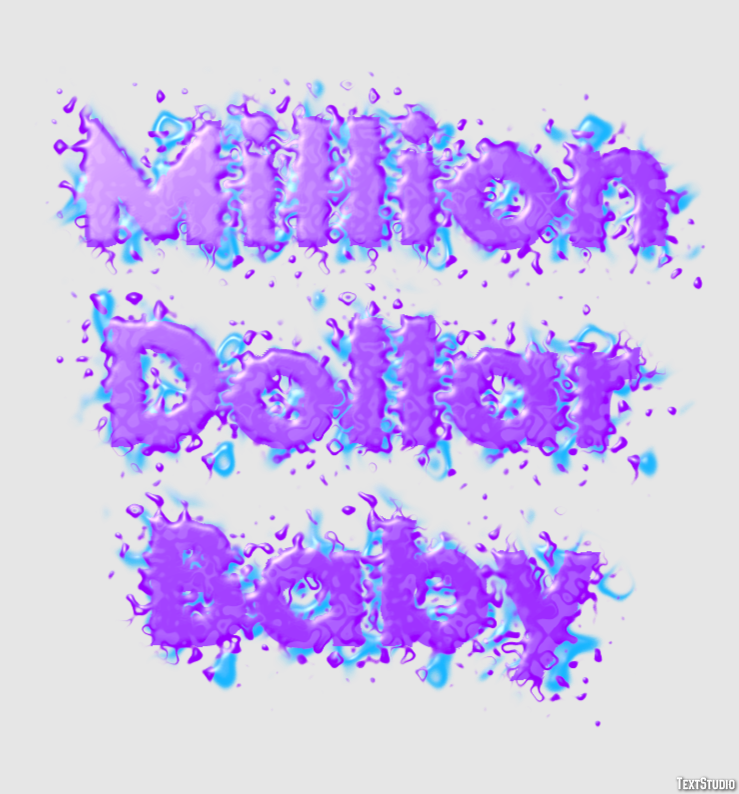 Million Dollar Baby Efecto de Texto