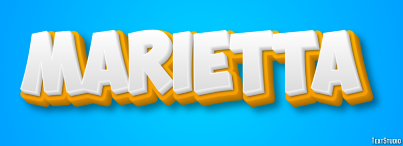 Marietta Efekt tekstowy