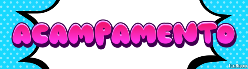 Acampamento テキスト効果