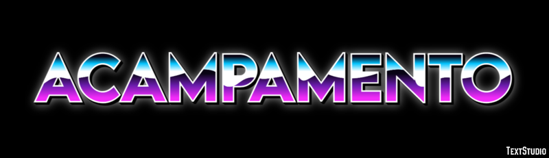 Acampamento テキスト効果