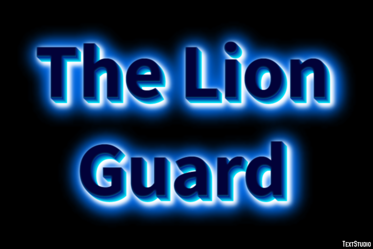 The Lion Guard Efeito de texto