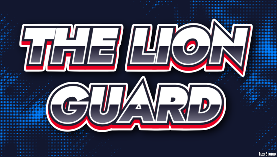 The Lion Guard Text Effect