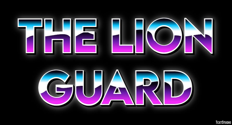 The Lion Guard Text Effect