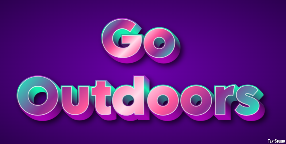 Go Outdoors Metin Efekti